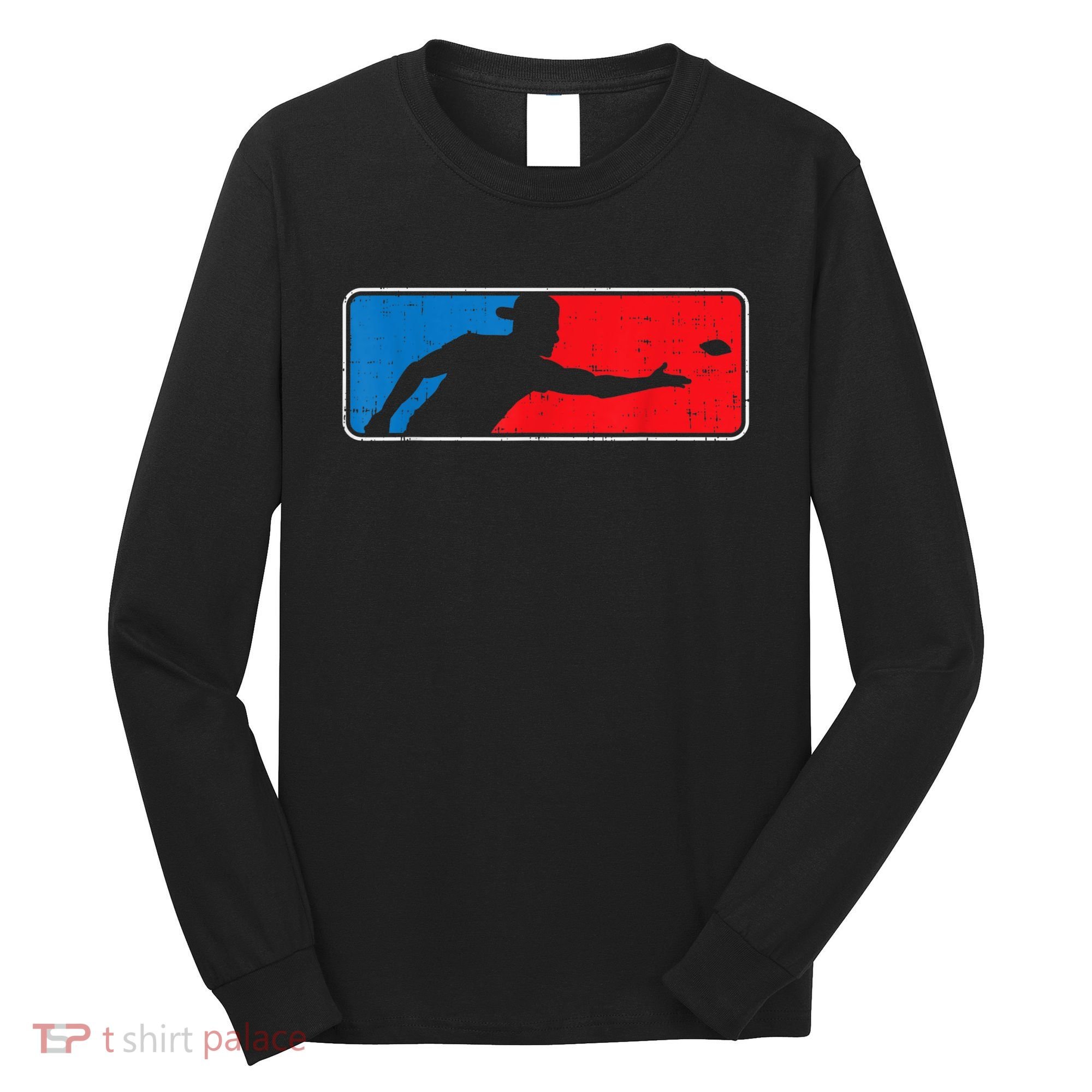 Cornhole Logo Corn Hole Sack Toss Baggo Game Men Women Long Sleeve Shirt