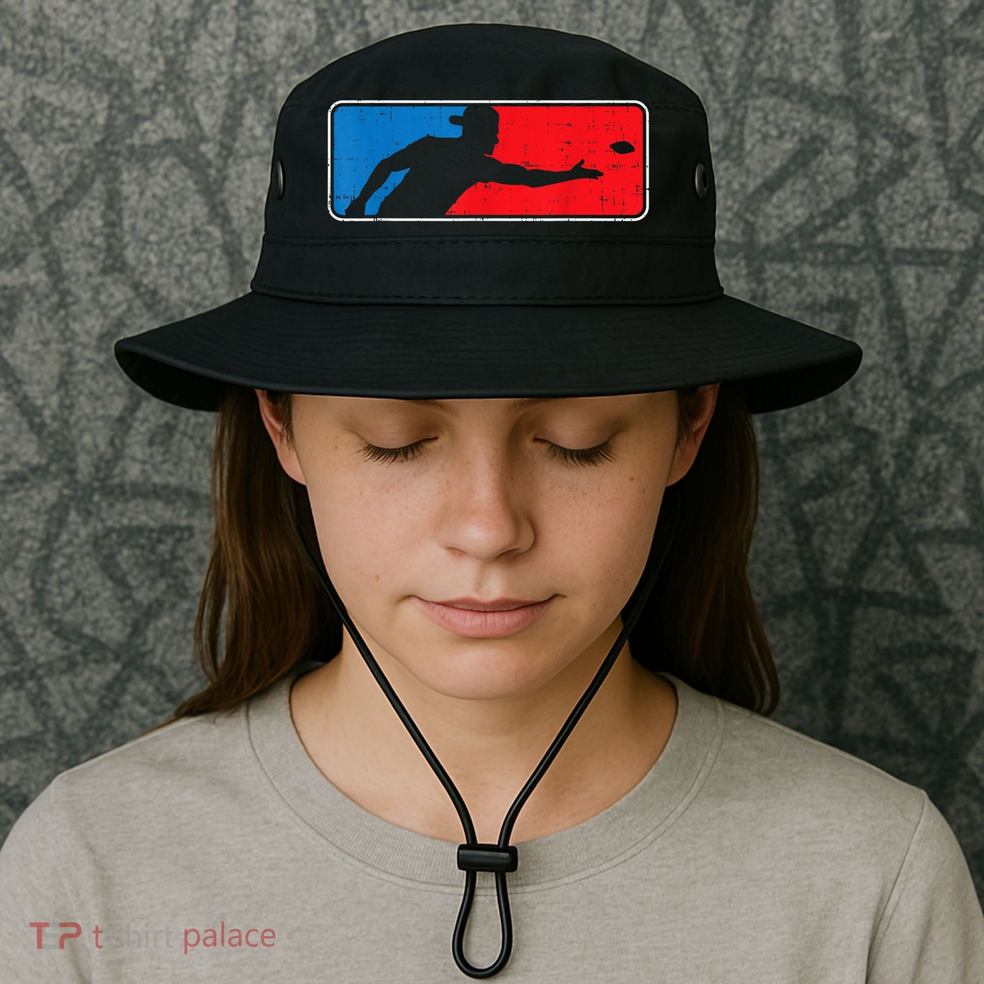 Cornhole Logo Corn Hole Sack Toss Baggo Game Men Women Bucket Hat