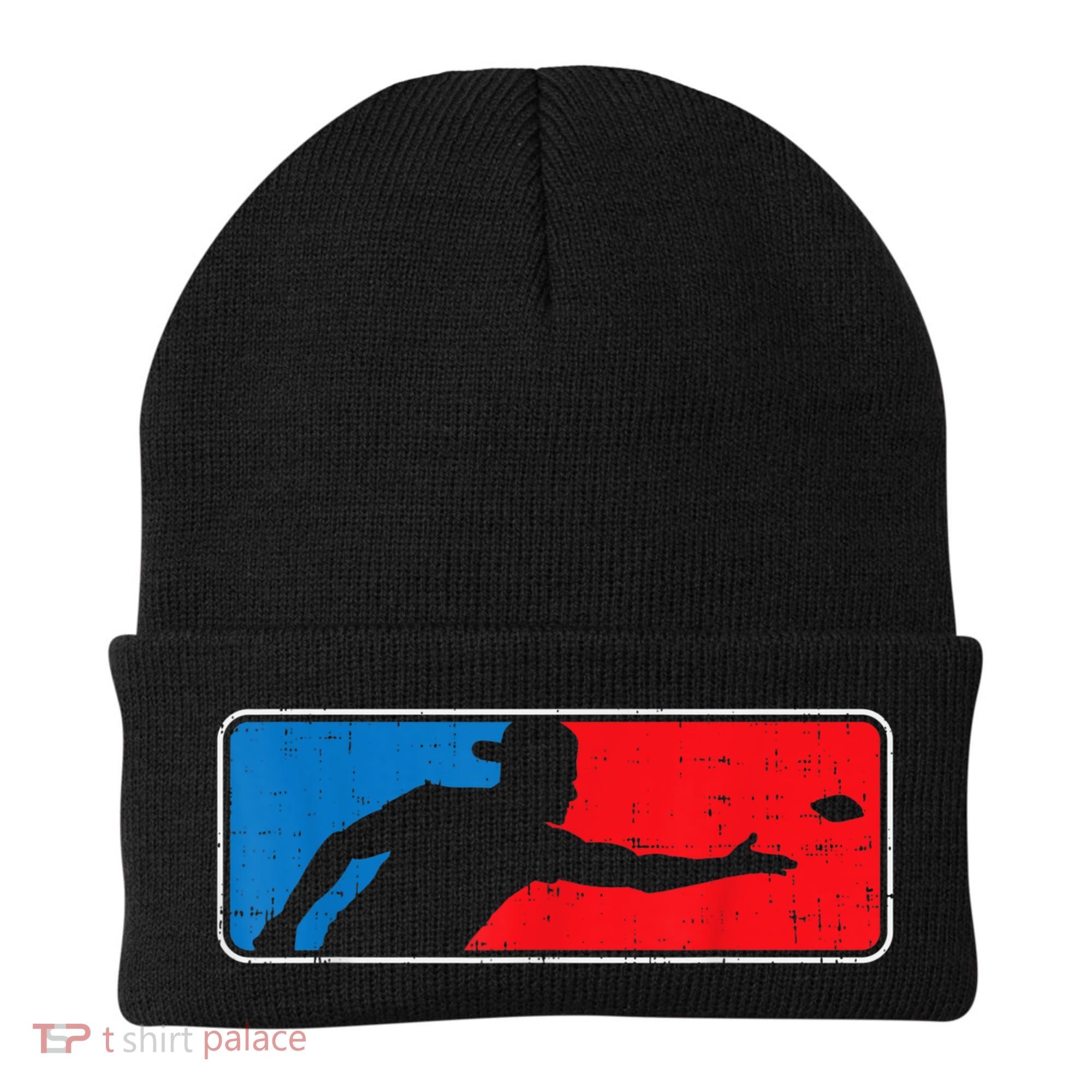 Cornhole Logo Corn Hole Sack Toss Baggo Game Men Women Beanie
