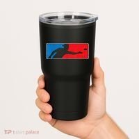 Cornhole Logo Corn Hole Sack Toss Baggo Game Men Women Tumbler thumb 2