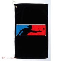 Cornhole Logo Corn Hole Sack Toss Baggo Game Men Women Golf Towel thumb 0