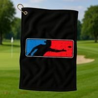 Cornhole Logo Corn Hole Sack Toss Baggo Game Men Women Golf Towel thumb 1