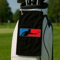 Cornhole Logo Corn Hole Sack Toss Baggo Game Men Women Golf Towel thumb 2