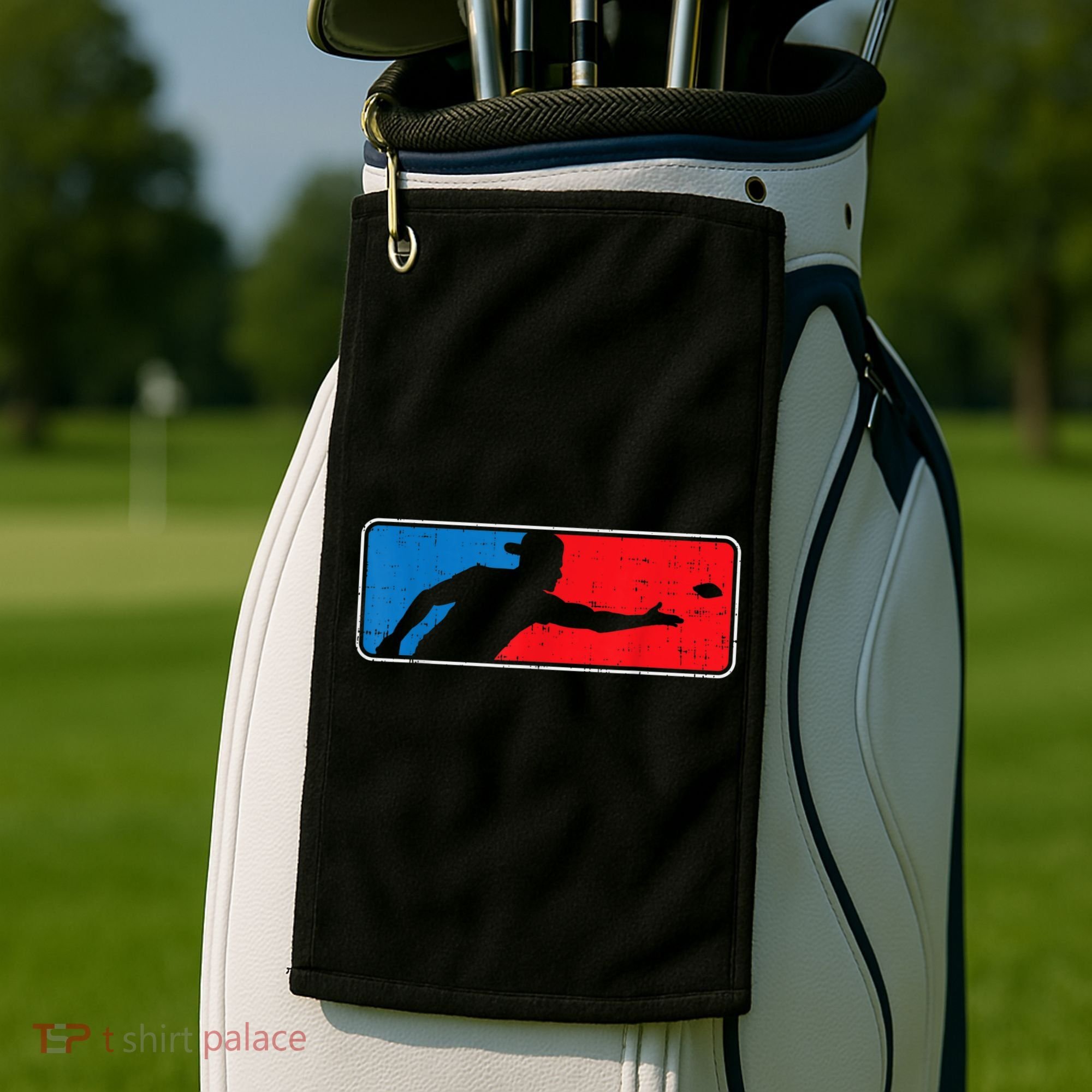 Cornhole Logo Corn Hole Sack Toss Baggo Game Men Women Golf Towel