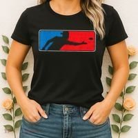 Cornhole Logo Corn Hole Sack Toss Baggo Game Men Women Women's T-Shirt thumb 2