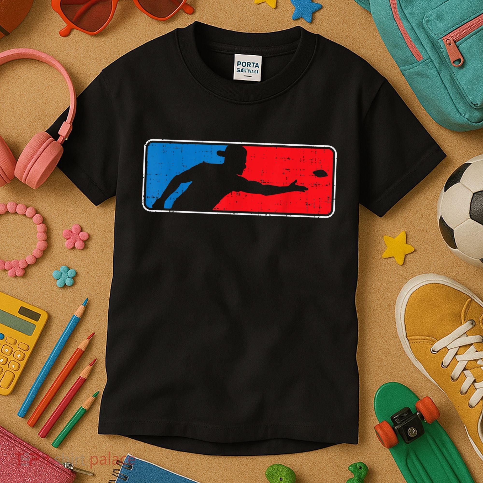 Cornhole Logo Corn Hole Sack Toss Baggo Game Men Women Kids T-Shirt