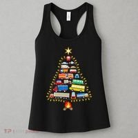 Car Lover Christmas Tree Cute Gift Women's Tank Top thumb 3