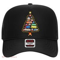 Car Lover Christmas Tree Cute Gift Hat thumb 0