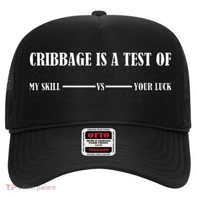 Cribbage Lover Cribbage Board Game Champion Cribbage Hat