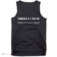 Cribbage Lover Cribbage Board Game Champion Cribbage Tank Top thumb 0