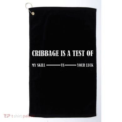 Cribbage Lover Cribbage Board Game Champion Cribbage Golf Towel