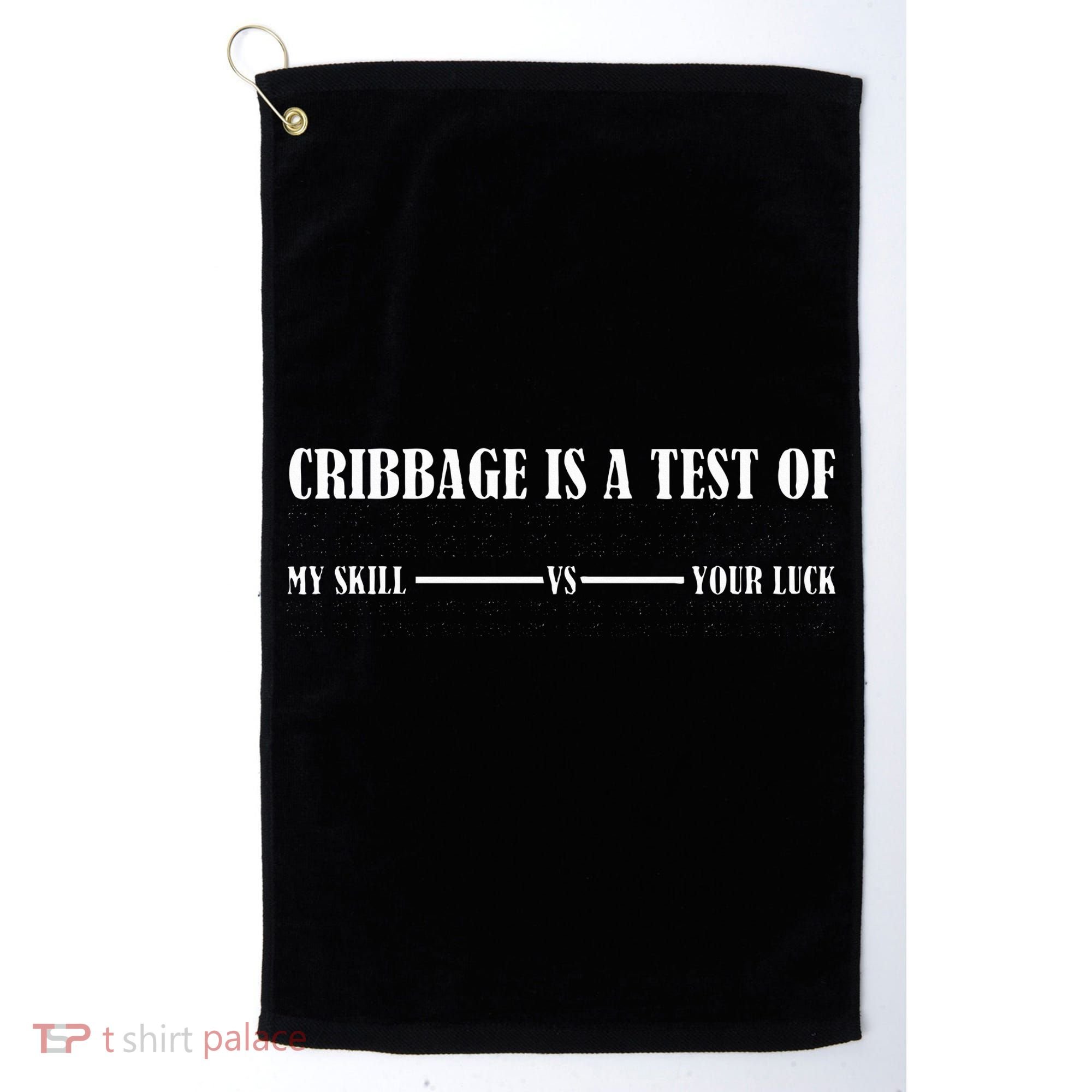 Cribbage Lover Cribbage Board Game Champion Cribbage Golf Towel
