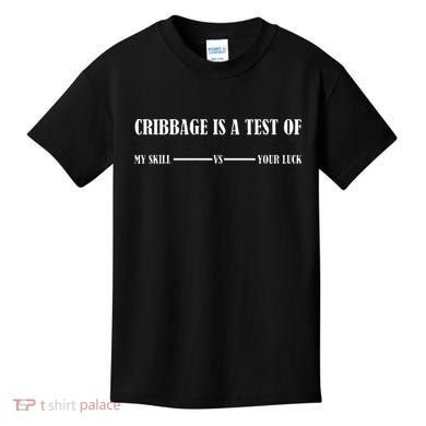 Cribbage Lover Cribbage Board Game Champion Cribbage Kids T-Shirt