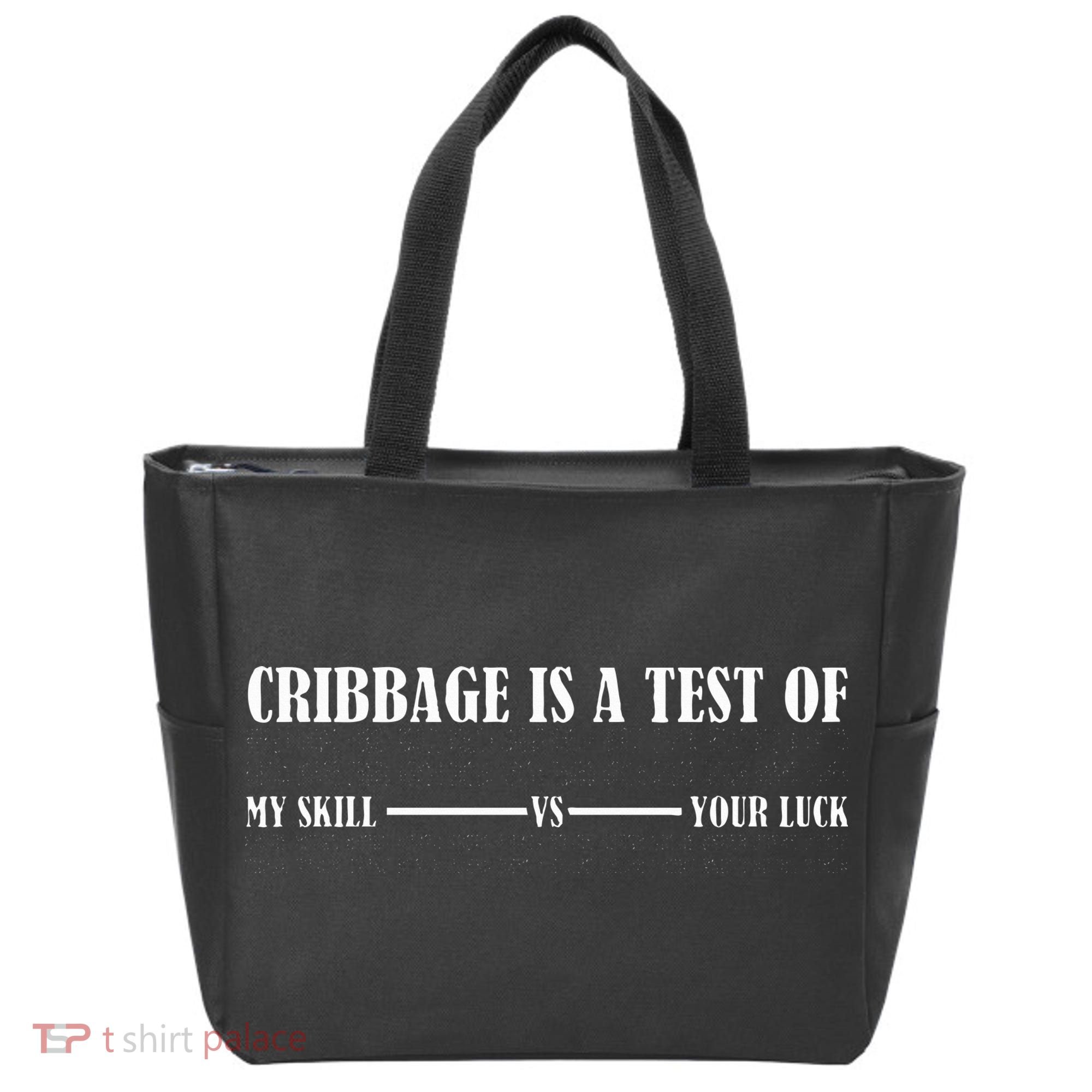 Cribbage Lover Cribbage Board Game Champion Cribbage Tote Bag