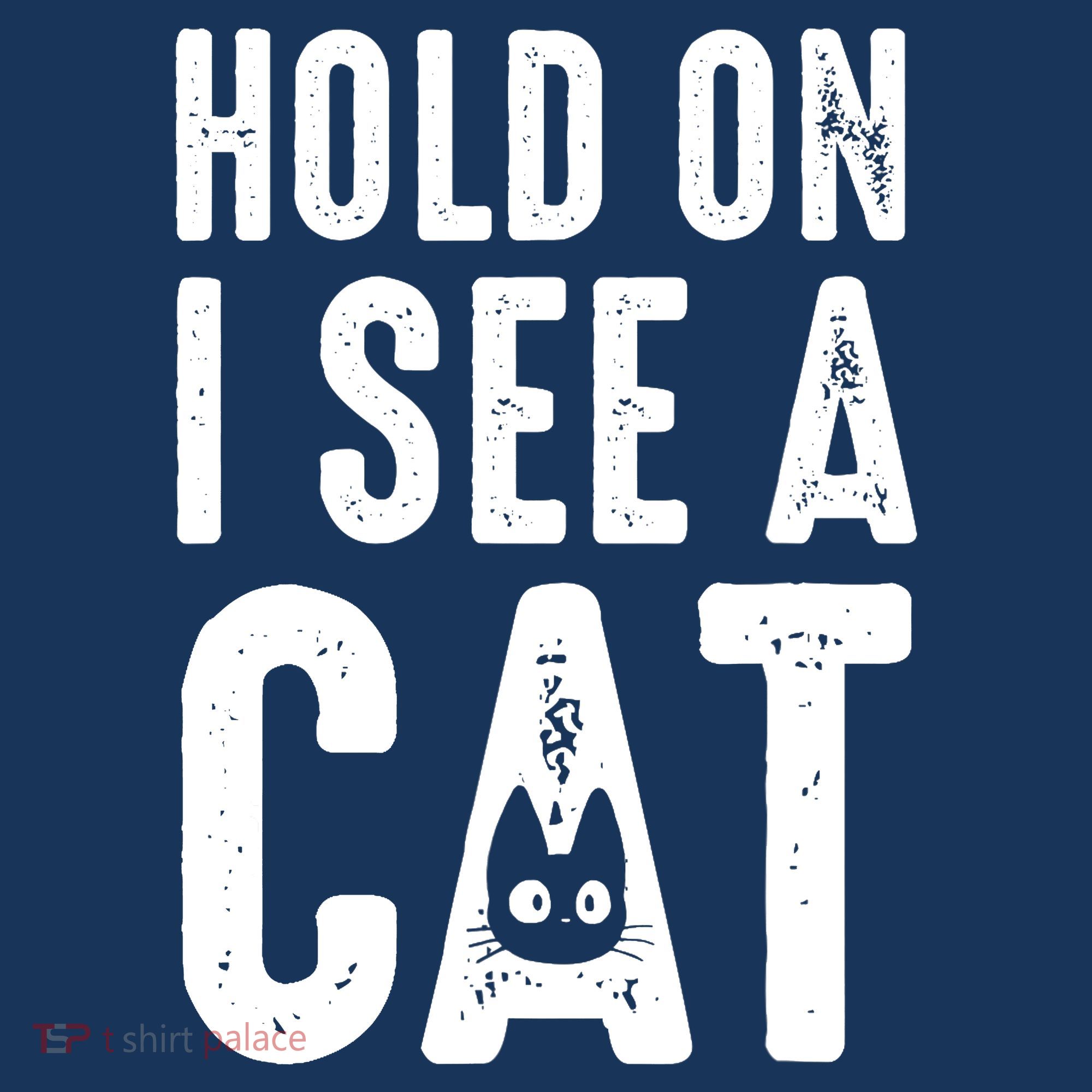 Cat Lover Cat Mom Funny Hold On I See A Cat Baby Bodysuit