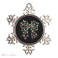 Christmas Light Coquette Bow Ornament thumb 0