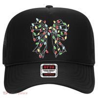 Christmas Light Coquette Bow Hat thumb 0