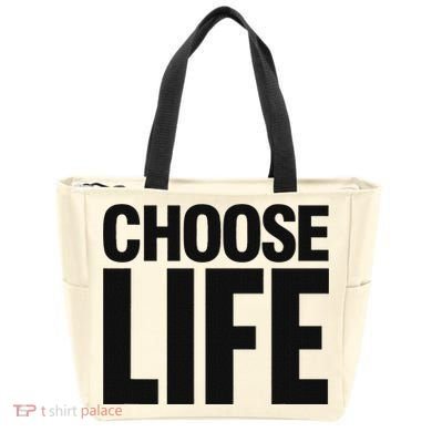 Choose Life Tote Bag