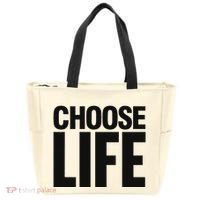 Choose Life Tote Bag thumb 0