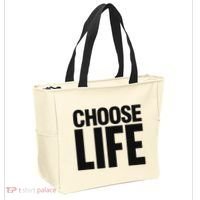 Choose Life Tote Bag thumb 2