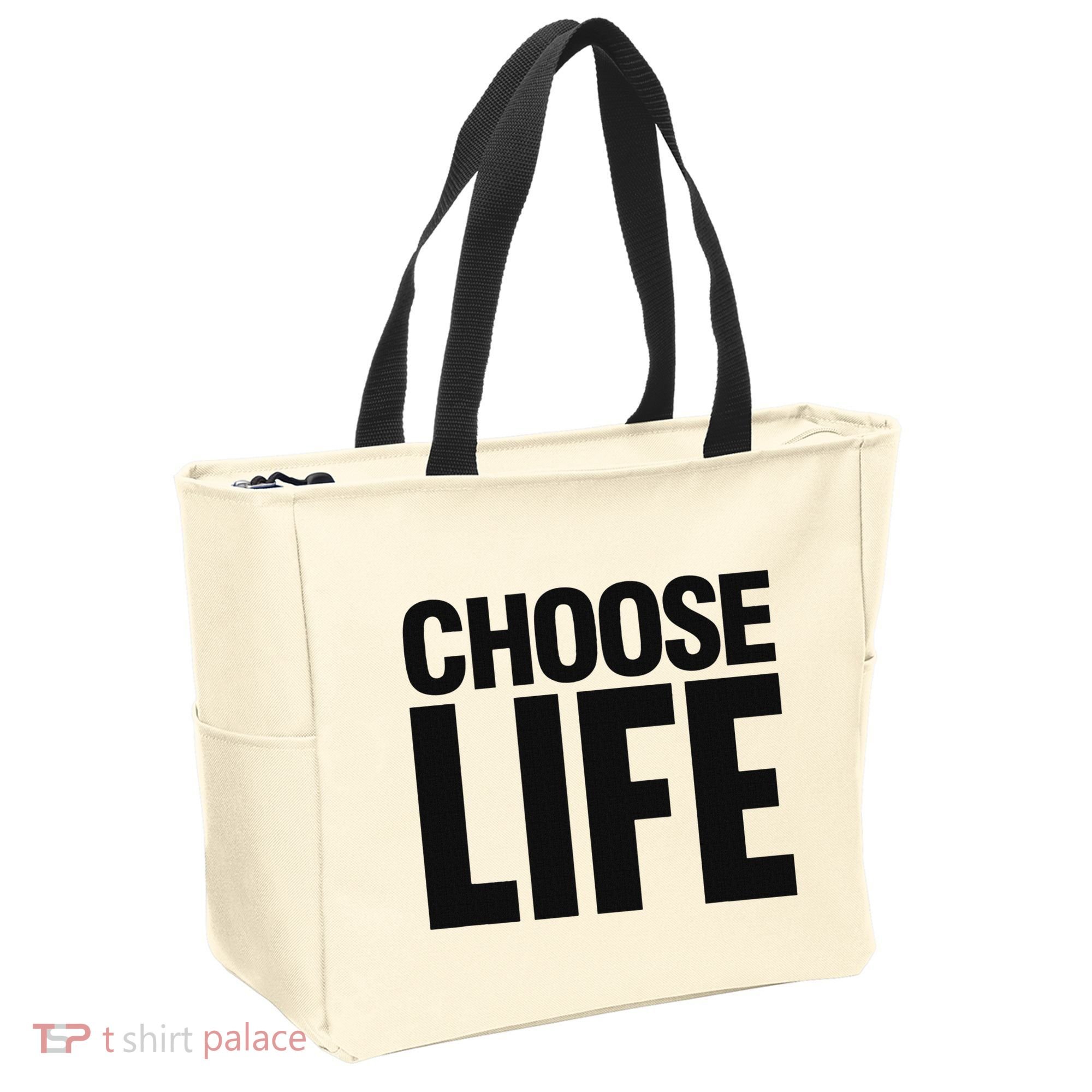 Choose Life Tote Bag