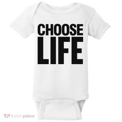 Choose Life Baby Bodysuit
