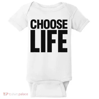 Choose Life Baby Bodysuit