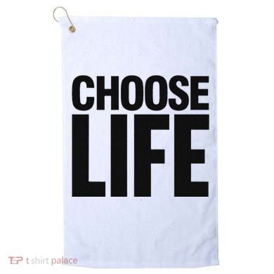 Choose Life Golf Towel