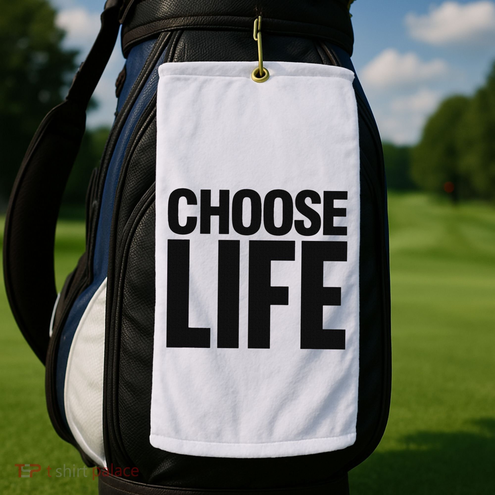 Choose Life Golf Towel