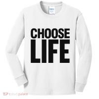 Choose Life Kids Long Sleeve Shirt thumb 0