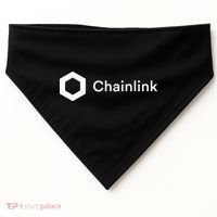 Chainlink LINK Crypto Merch USA-Made Doggie Bandana thumb 0