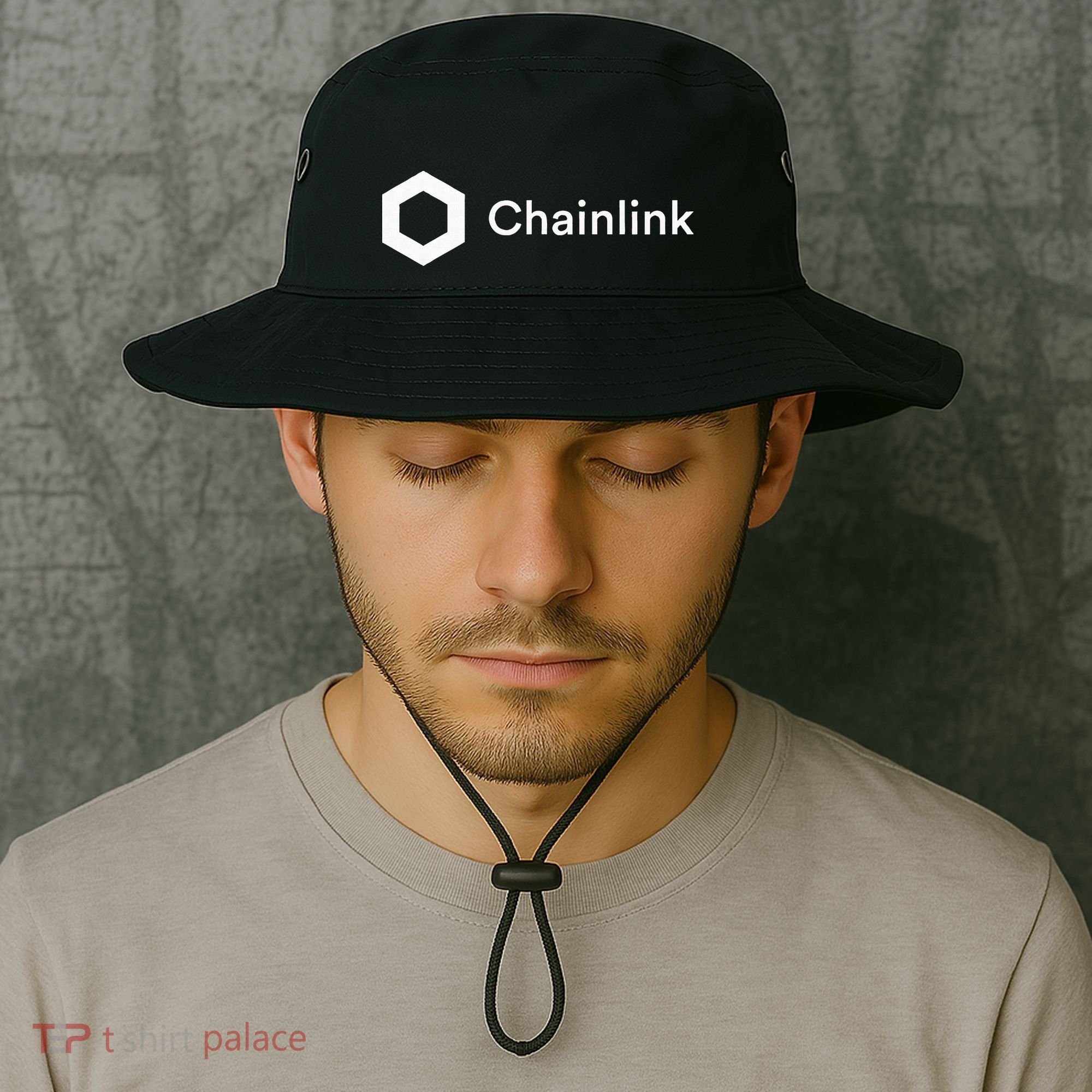 Chainlink LINK Crypto Merch Bucket Hat