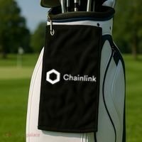 Chainlink LINK Crypto Merch Golf Towel thumb 2