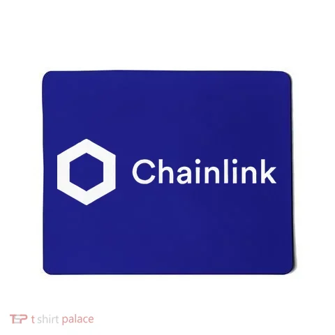 Chainlink LINK Crypto Merch Mousepad in the selected color