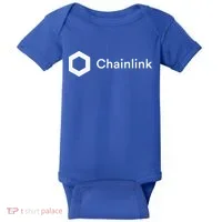 Chainlink LINK Crypto Merch Baby Bodysuit thumb 0