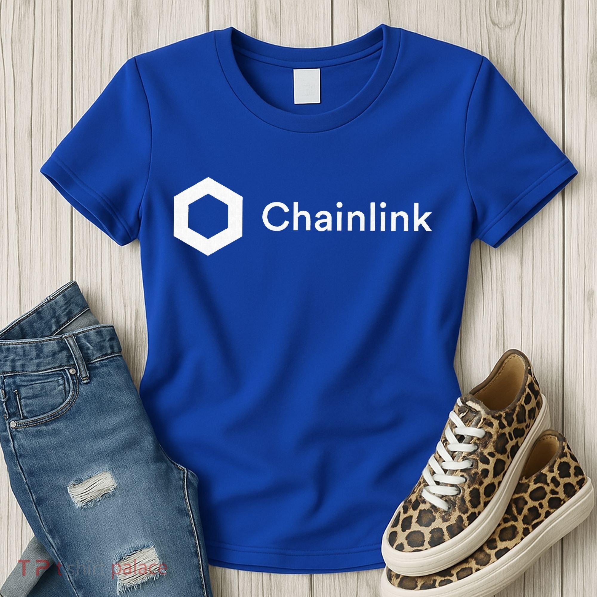 Chainlink LINK Crypto Merch Women's T-Shirt