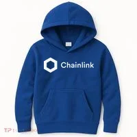 Chainlink LINK Crypto Merch Kids Hoodie thumb 0