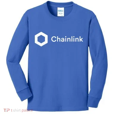Chainlink LINK Crypto Merch Kids Long Sleeve Shirt