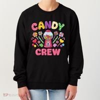 Candy Land Candy Crew Decorations Sweetie Candy Squad Cool Women's Sweatshirt thumb 0