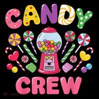 Candy Land Candy Crew Decorations Sweetie Candy Squad Cool Coaster thumb 2