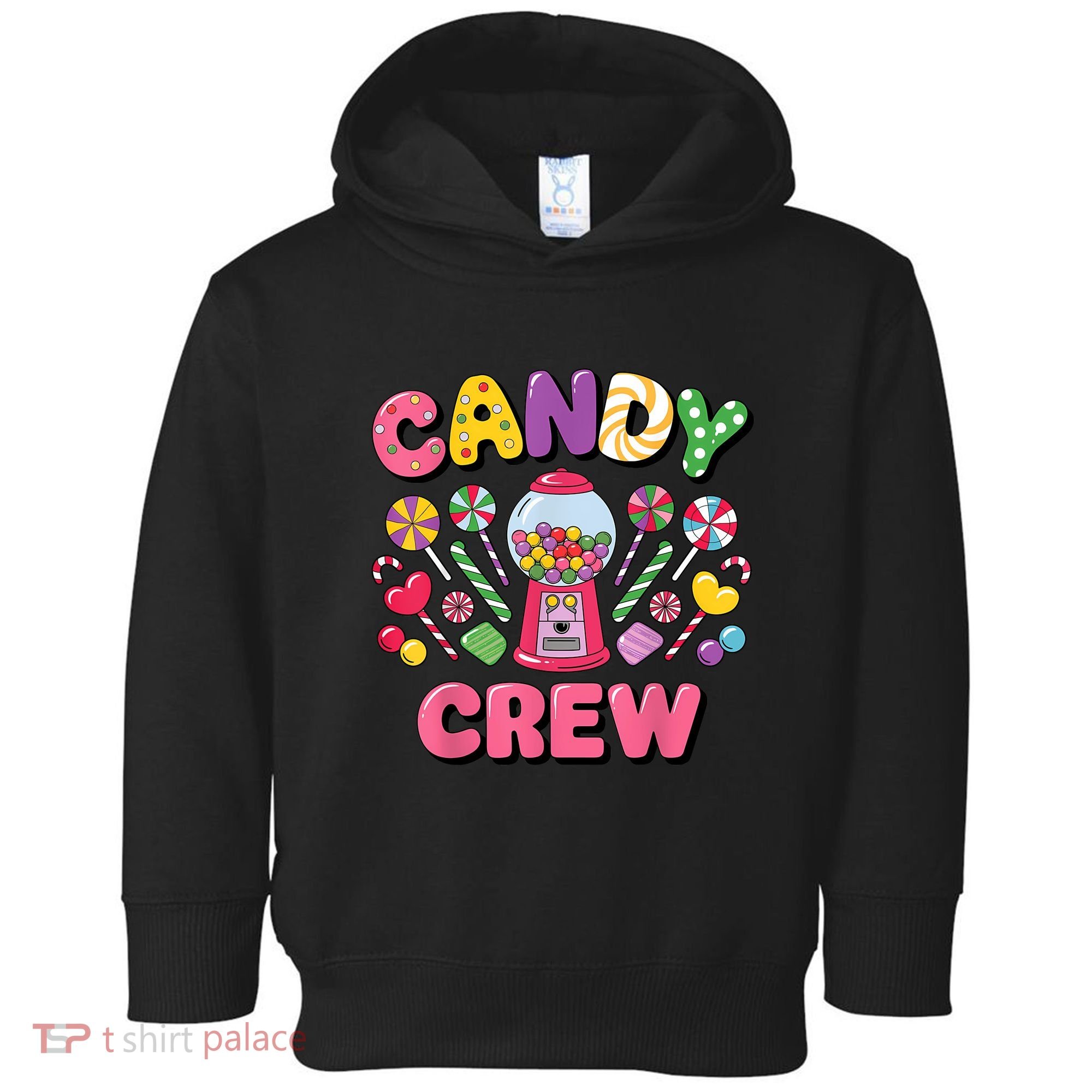 Candy Land Candy Crew Decorations Sweetie Candy Squad Cool Toddler Hoodie