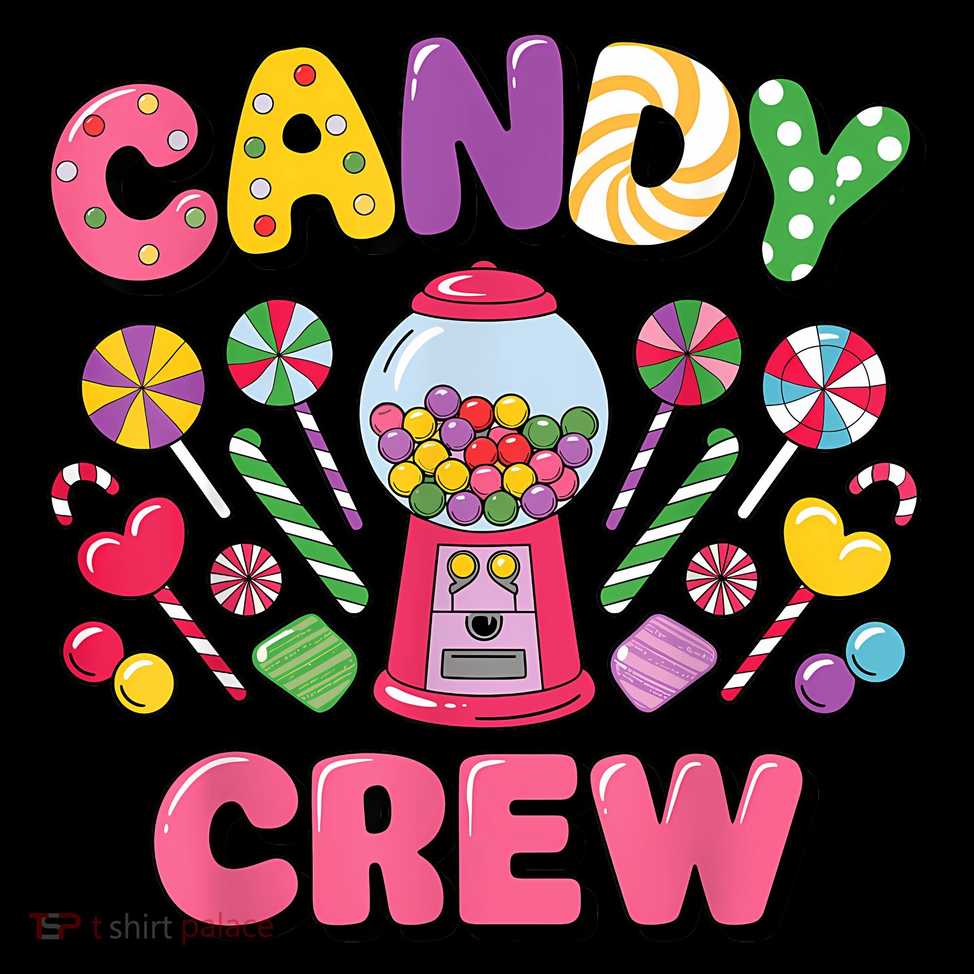 Candy Land Candy Crew Decorations Sweetie Candy Squad Cool Toddler Hoodie