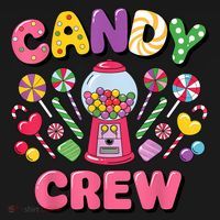 Candy Land Candy Crew Decorations Sweetie Candy Squad Cool Tote Bag thumb 4