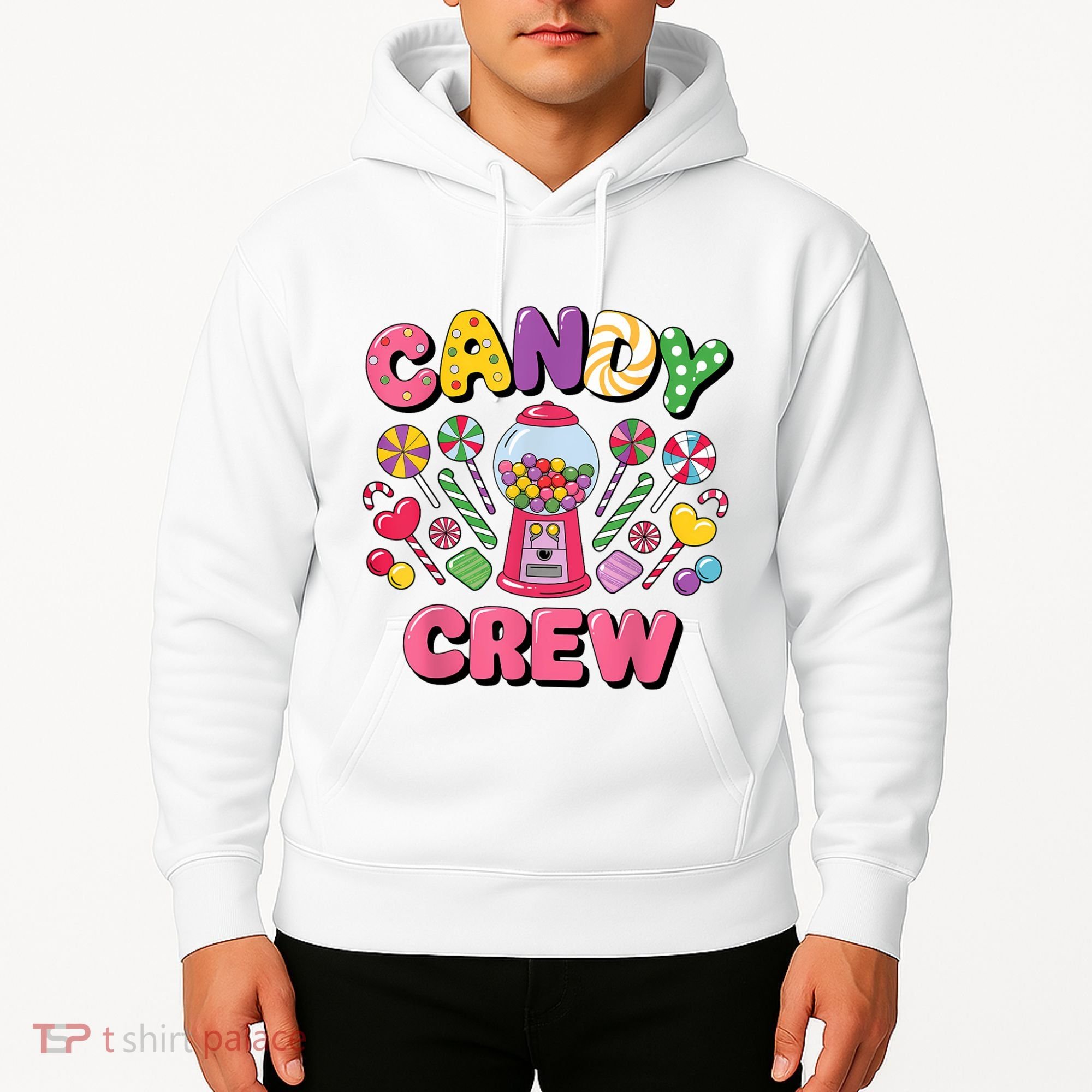 Candy Land Candy Crew Decorations Sweetie Candy Squad Cool Hoodie