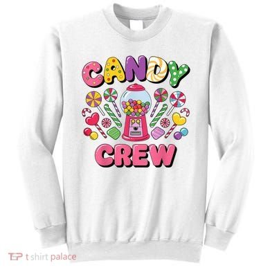 Candy Land Candy Crew Decorations Sweetie Candy Squad Cool Sweatshirt