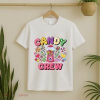 Candy Land Candy Crew Decorations Sweetie Candy Squad Cool T-Shirt thumb 2