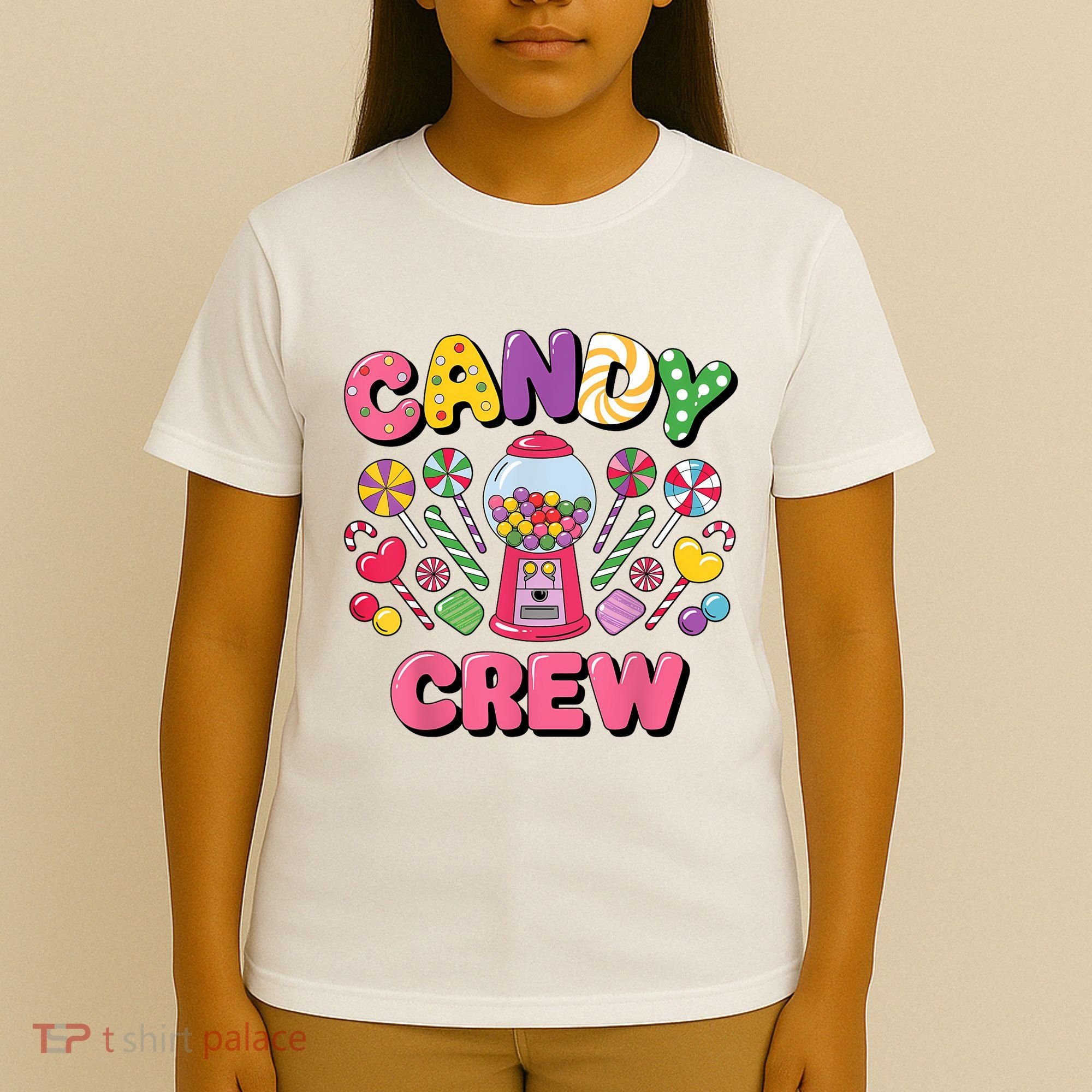 Candy Land Candy Crew Decorations Sweetie Candy Squad Cool T-Shirt