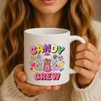 Candy Land Candy Crew Decorations Sweetie Candy Squad Cool Coffee Mug thumb 3