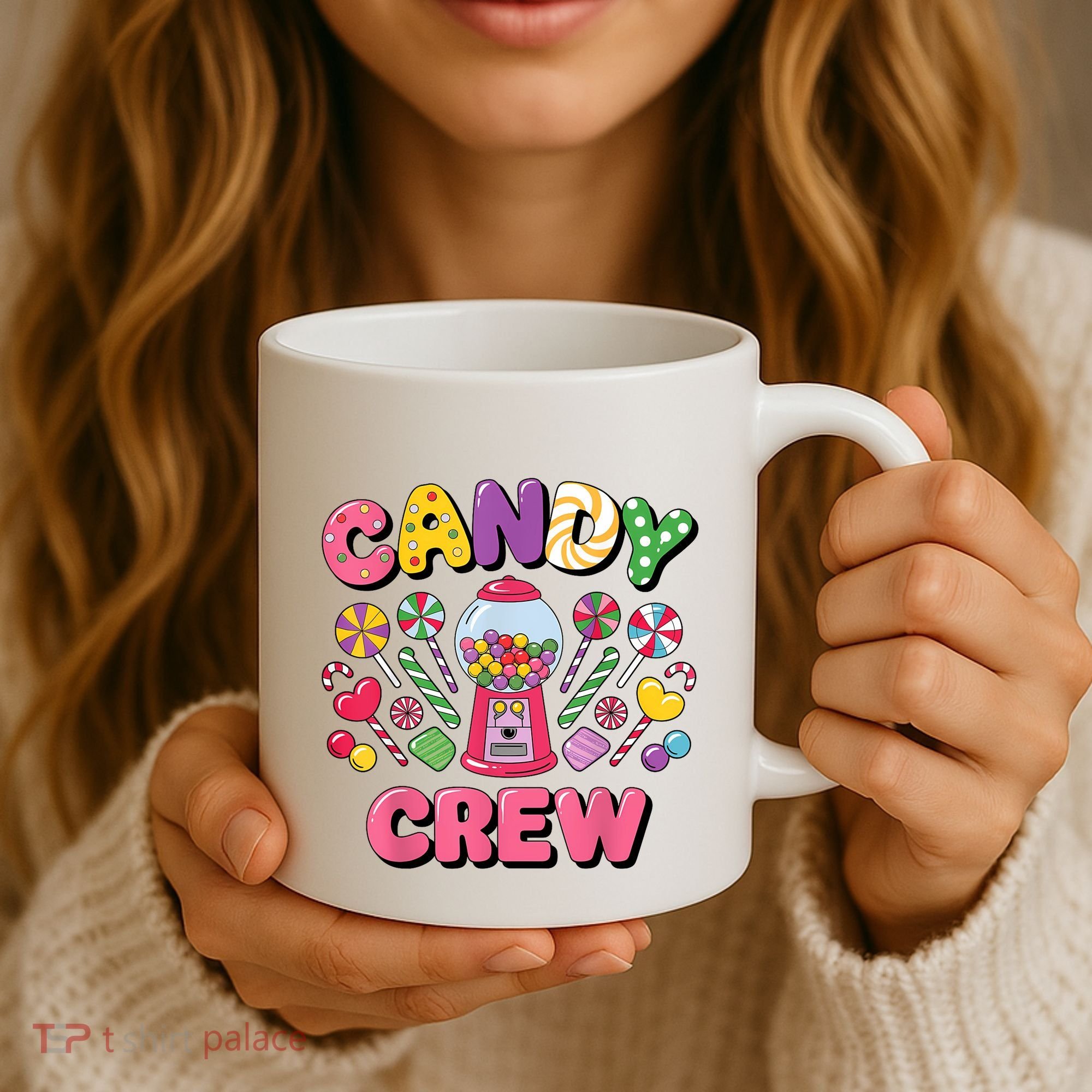 Candy Land Candy Crew Decorations Sweetie Candy Squad Cool Coffee Mug