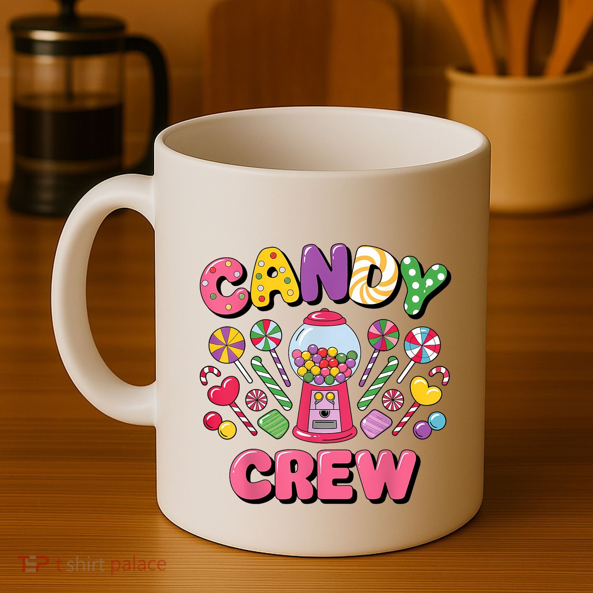 Candy Land Candy Crew Decorations Sweetie Candy Squad Cool Coffee Mug